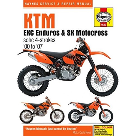 KTM EXC Enduro & SX Motocross, '00-'07