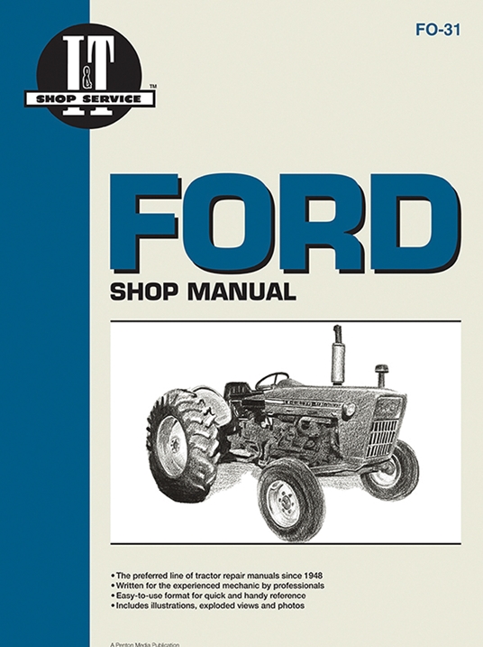 Ford Shop Manual Series 2000 3000 & 4000 < 1975