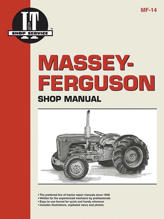 Massey-Ferguson Shop Manual Models TO35 TO35 Diesel F40+