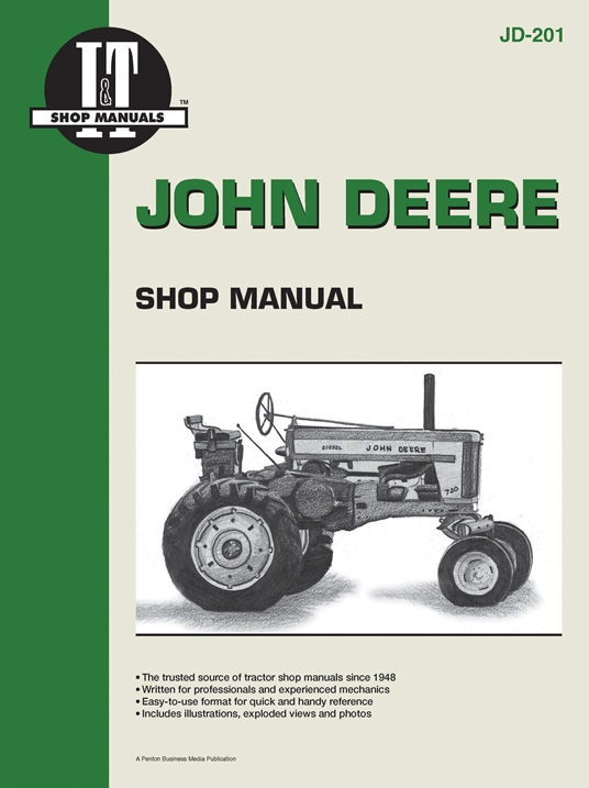 John Deere Shop Manual JD-201 (I & T Shop Service)