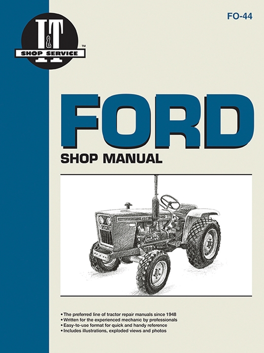 Ford Shop Manual Models1100 1110 1200 1210+