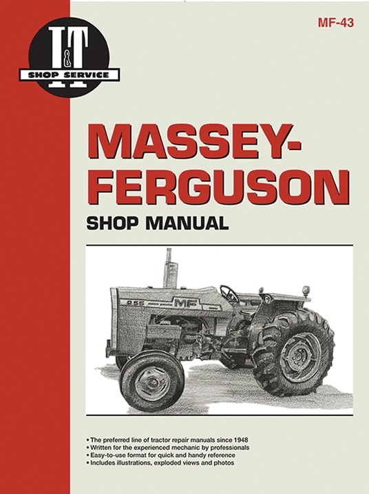 Massey Ferguson Shop Manual Models  MF255 MF265 MF270 +