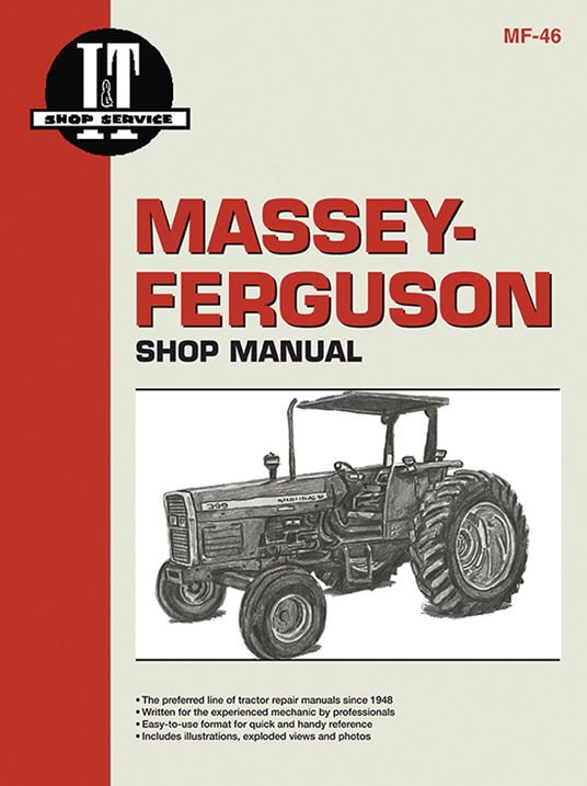 Massey Ferguson Shop Manual Models 340 350 355 360&399