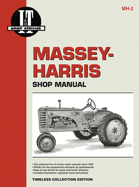 Massey Ferguson Shop Manual Models  20 22 30 44 55 81 82 Pony +