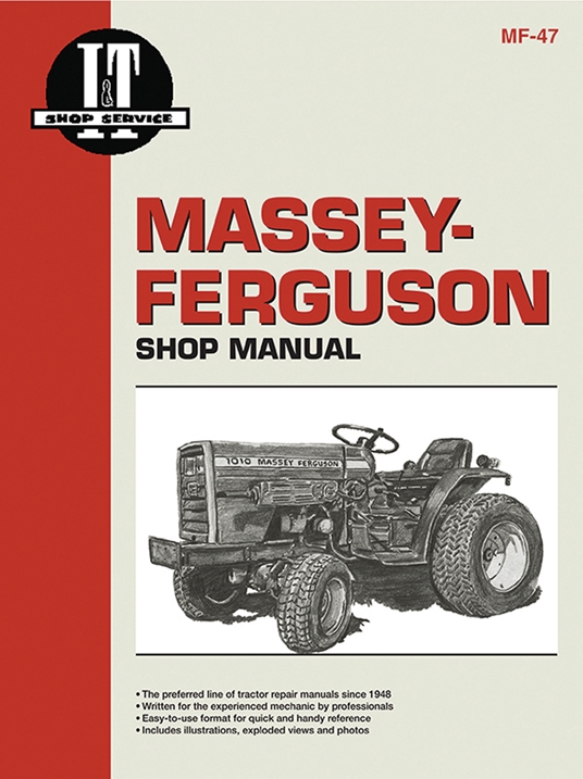Massey Ferguson Shop Manual Models  1010 & 1020
