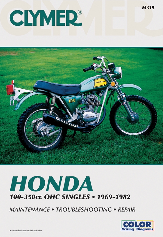 Honda OHC Sngls 100-350cc 69-82