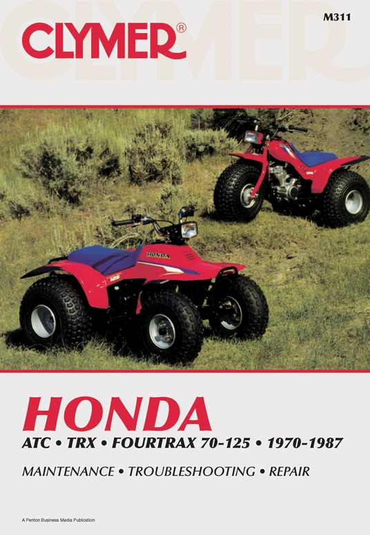 Clymer Honda ATC TRX Fourtrax 70-125, 1970-1987