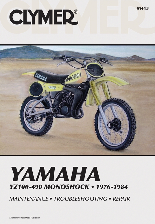 Clymer Yamaha YZ100-490 Monoshock, 1976-1984
