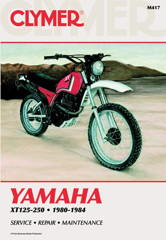 Clymer Yamaha XT125-250, 1980-1984