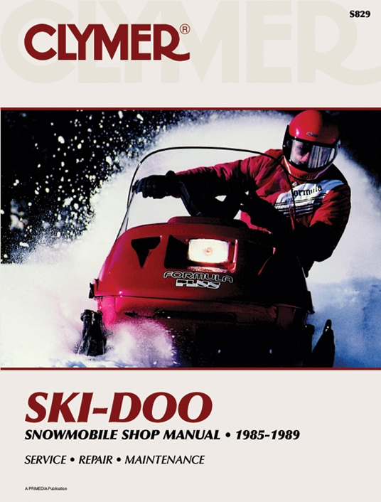 Clymer Ski-Doo Snowmobile Shop Manual, 1985-1989