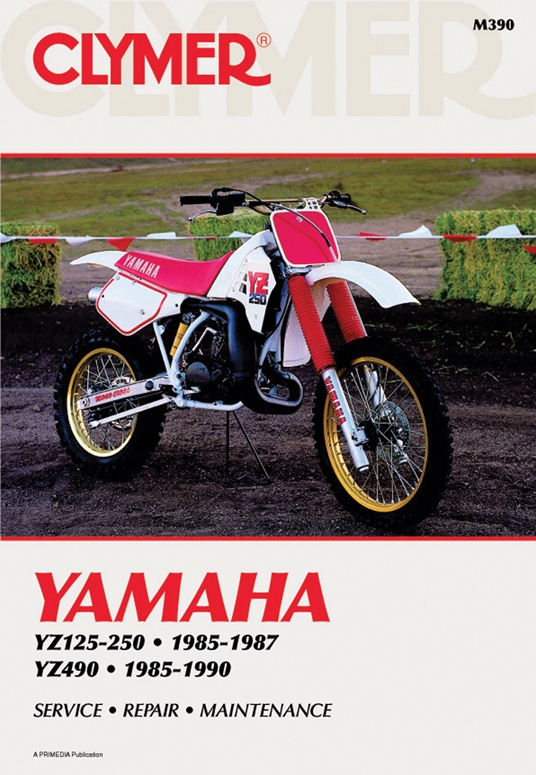 Clymer Yamaha YZ125-490, 1985-1990