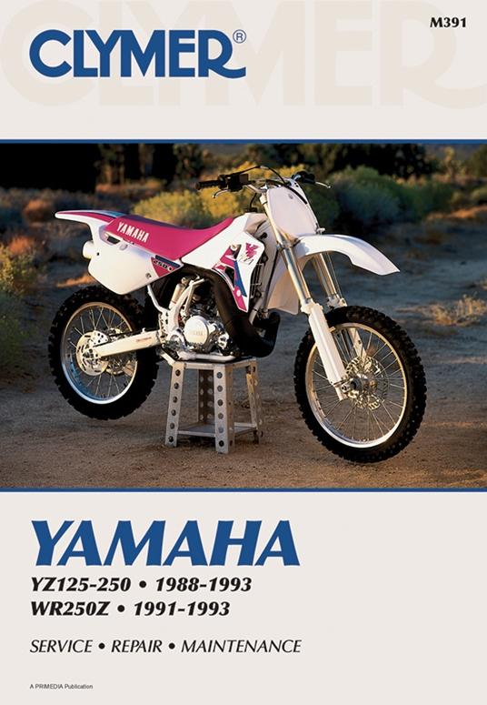 Clymer Yamaha YZ125-250; WR250Z, 1988-1993