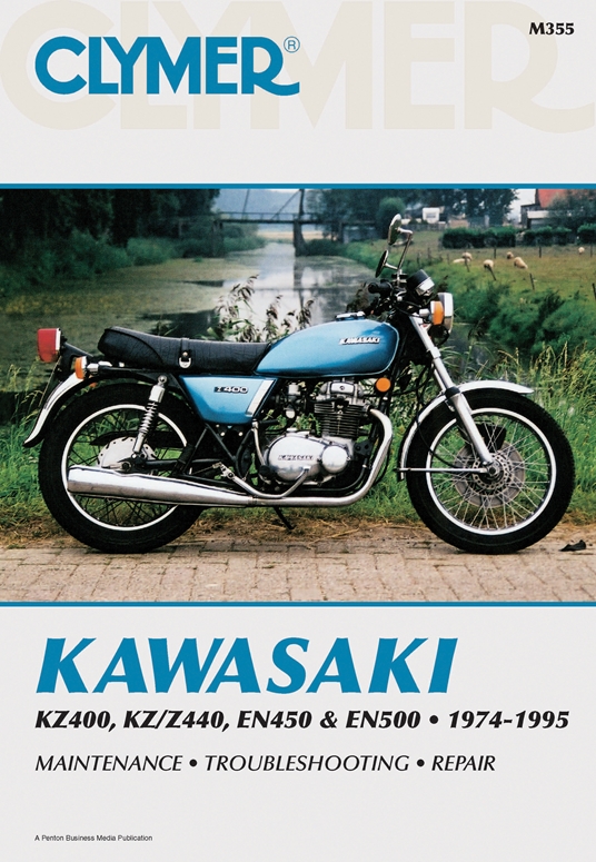 Kawasaki KZ400/Z440 EN450/500 74-95 by Penton Staff | Quarto At A 