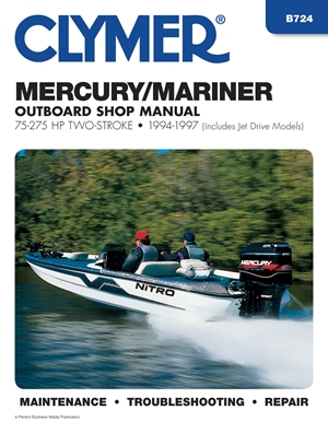 Mercury Mariner 75-275 HP Two-Stroke 1994-97 Outboard Shop Manual