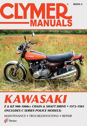 Kawasaki Z & KZ 900-1000 cc Chain & Shaft Drive 1973-1981