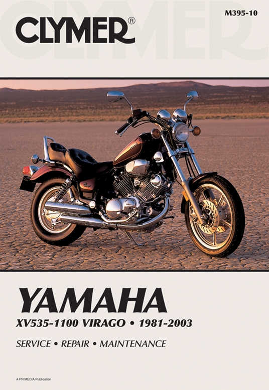Clymer Yamaha XV535-1100 Virago 1981-2003: Service, Repair, Maintenance
