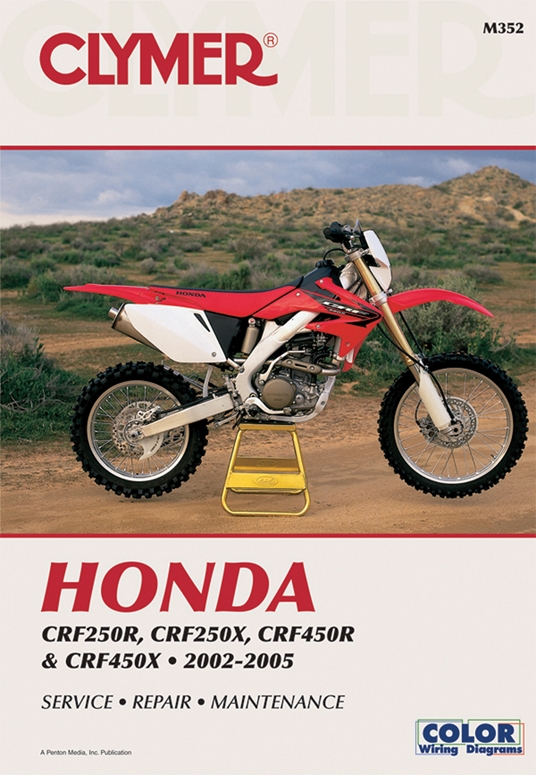 Honda  CRF250R (2004), CRF250X (2004) AND CRF450R 2002-2004