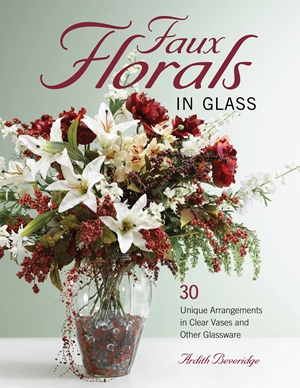 Faux Florals in Glass