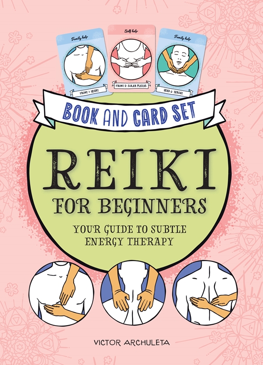 Press Here! Reiki for Beginners Book and Card Set