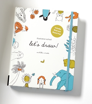 Illustration School: Let's Draw! (Includes Book and Sketch Pad)