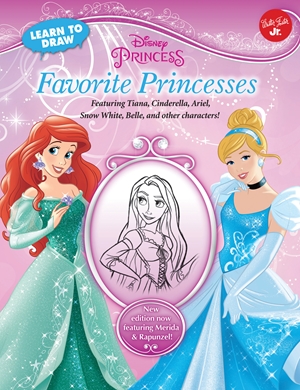 Learn to Draw Disney Favorite Princesses