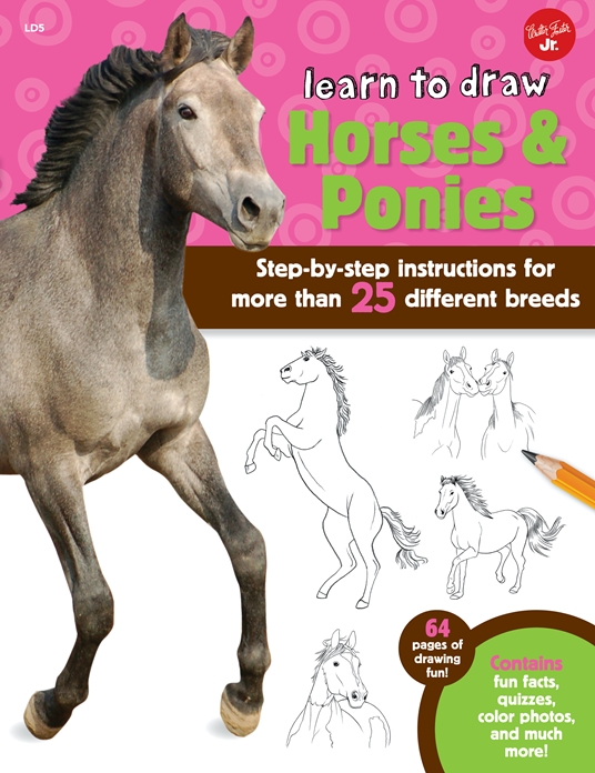 how to draw a horse step by step instructions