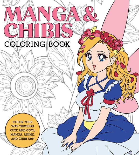 manga coloring pages for kids