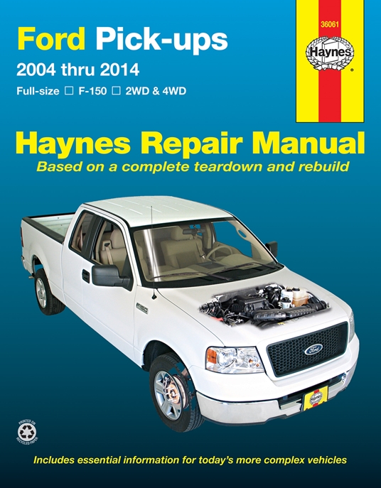 Ford F-150 2WD & 4WD Pick-ups (04-14) Haynes Repair Manual
