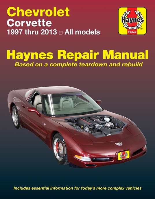 Chevrolet Corvette 1997 thru 2013 Haynes Repair Manual