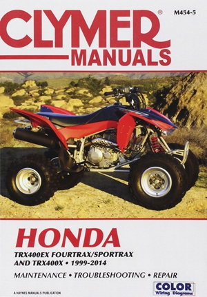 Honda TRX400EX Fourtrax/Sportrax and TRX400X 1999-2014