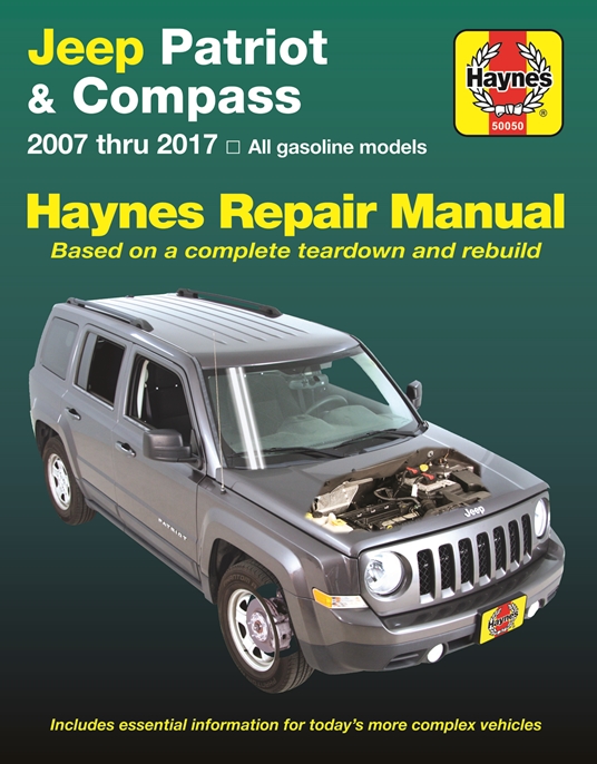 Jeep Patriot & Compass, (07-17) Haynes Repair Manual