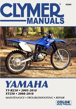 Yamaha TT-R230 2005-2018, XT250 2008-2018