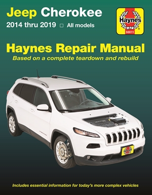 Jeep Cherokee 2014 thru 2019 Haynes Repair Manual