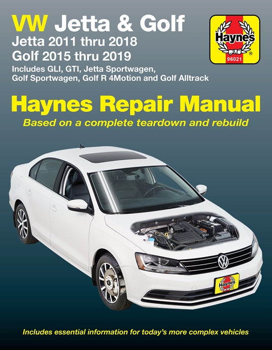 VW Jetta and Golf Haynes Repair Manual