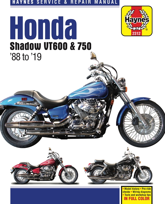 Honda Shadow Vt600 750 88 To 19