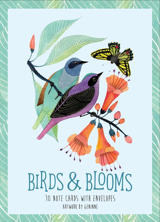 Birds & Blooms Artwork By Geninne