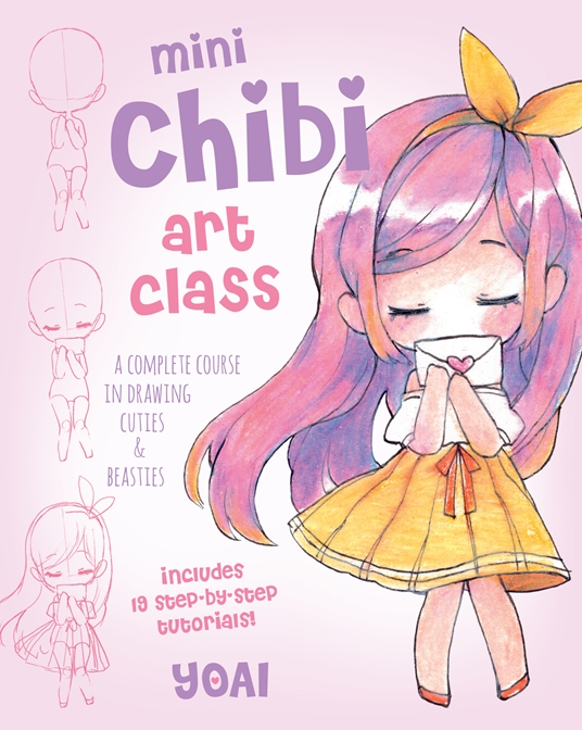 how to draw chibi girls step by step