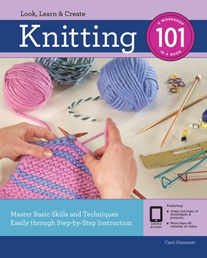 Knitting 101 Master Basic Skills and Techniques Easily Through Step-by-Step Instruction