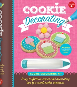 Cookie Decorating Easy-to-follow recipes and decorating tips for sweet cookie creations - Includes frosting pen and cookie cutter!