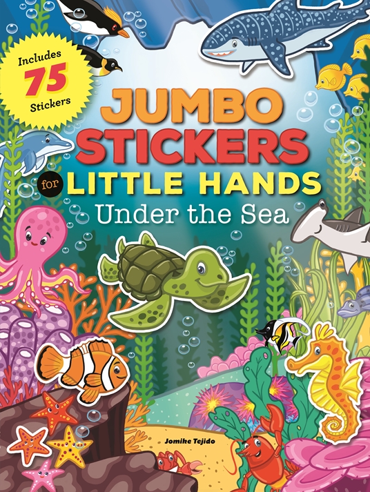 Outer Space Jumbo Stickers for Little Hands Includes 75 Stickers 