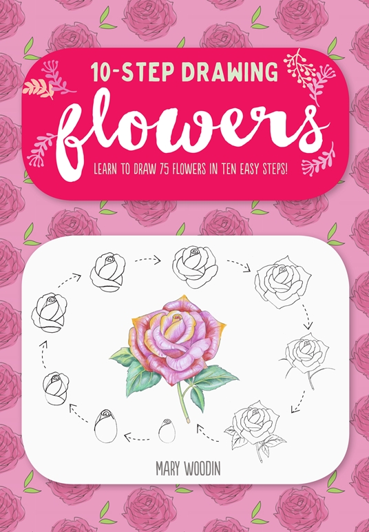 how to draw a cool rose step by step