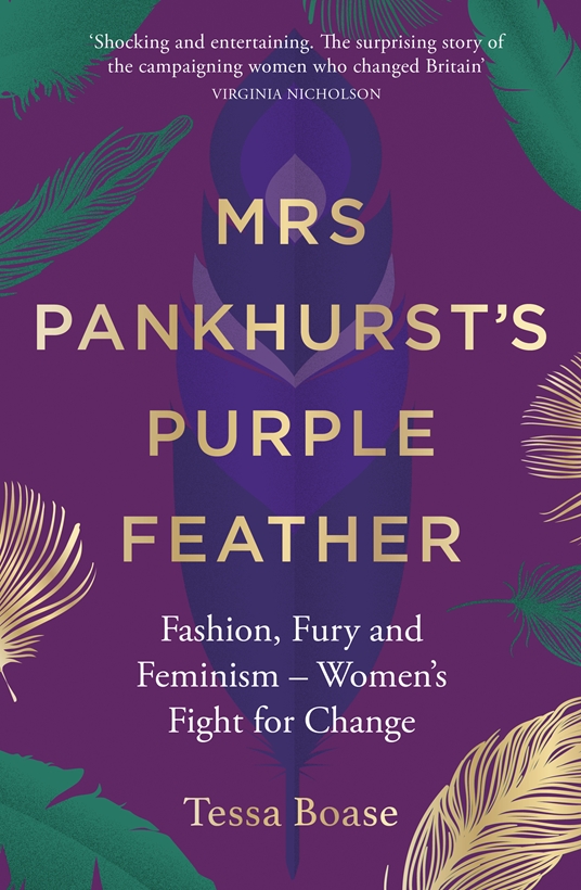 Mrs Pankhurst's Purple Feather