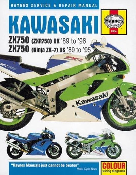 Kawasaki ZX750 (Ninja ZX-7 & ZXR750 Fours, '89-'96