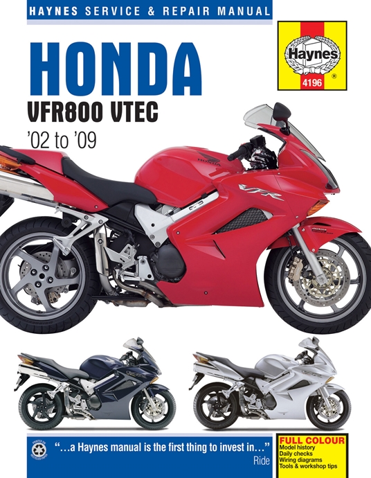 Honda VFR800 VTEC '02 to '09