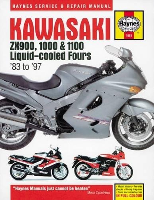 Kawasaki ZX900, 1000 & 1100 Ninjas, '83-'97