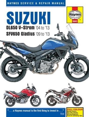 Suzuki DL650 V-Strom & SFV650 Gladius, '04-'13