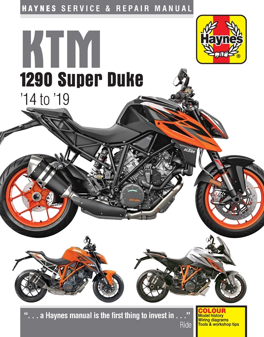 KTM 1290 Super Duke '14 to '19