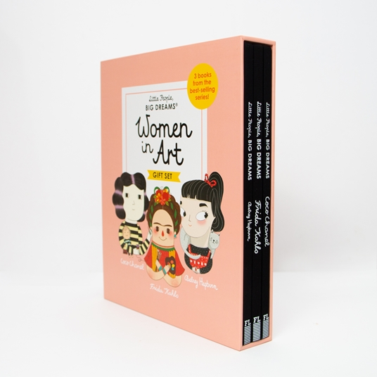 Little People, BIG DREAMS Series: Coco Chanel and Frida Kahlo by Isabel  Sánchez Vegara, illsutrated by Ana Albero & Gee Fan Eng, RL 2