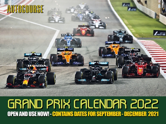 Autocourse Grand Prix Calendar 2022