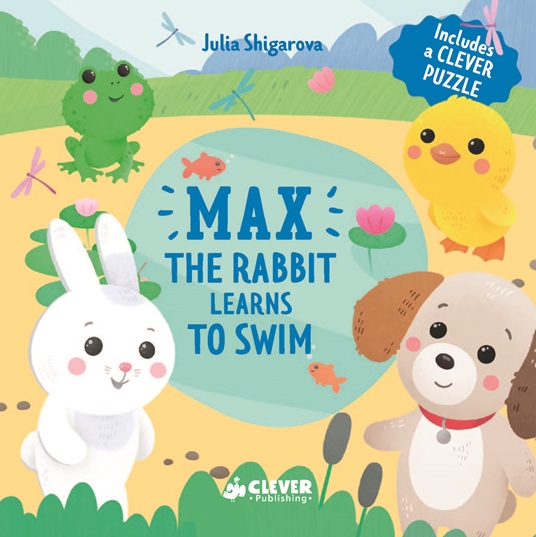 Max The Rabbit Learns To Swim